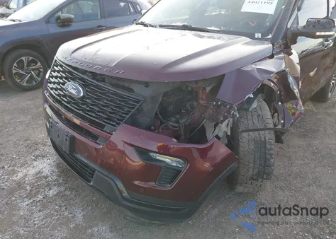 2018 Ford Explorer Sport из США, поврежденный, VIN 1FM5K8GT9JGA60538